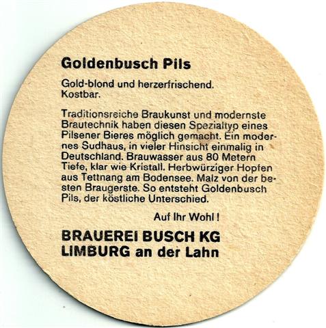 limburg lm-he busch rund 2b (215-gold blond und-schwarz) 